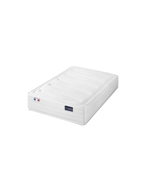 Matelas L'Opera gris bleu et blanc - 80x200 cm