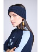 Marineblaues Kaschmir-Stirnband