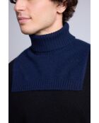 Dolcevita in cashmere blu