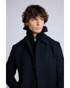 Collo trucker in cashmere nero