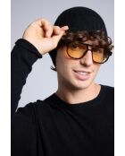 Bonnet en cachemire unisexe noir