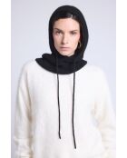 Zwarte bivakmuts van kasjmier, uniseks