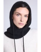 Zwarte bivakmuts van kasjmier, uniseks