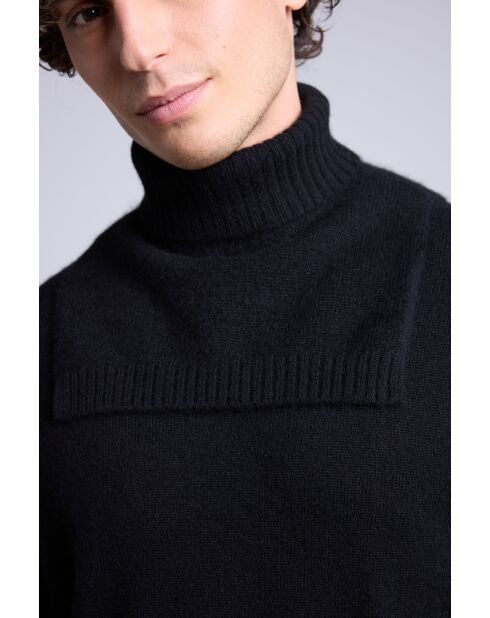 Dolcevita in cashmere nero