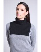 Dolcevita in cashmere nero
