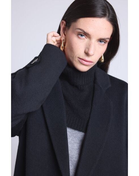 Dolcevita in cashmere nero