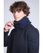 Girocollo in cashmere blu marino
