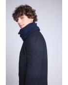 Girocollo in cashmere blu marino