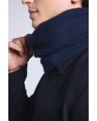 Girocollo in cashmere blu marino