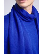 sciarpa unisex in cashmere blu reale