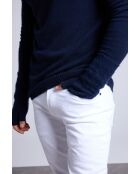 Marineblaue Unisex-Kaschmirhandschuhe