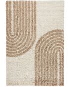 Tapis shaggy Olympe 1069 beige