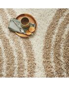 Tapis shaggy Olympe 1069 beige