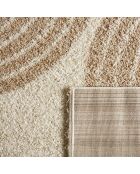 Tapis shaggy Olympe 1069 beige