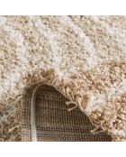 Tapis shaggy Olympe 1069 beige