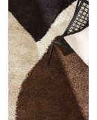 Tapis shaggy Palerme 1060 marron