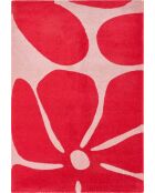 Tapis GROOVY 385 rouge/rose