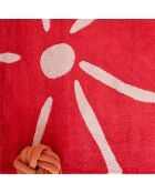 Tapis GROOVY 385 rouge/rose