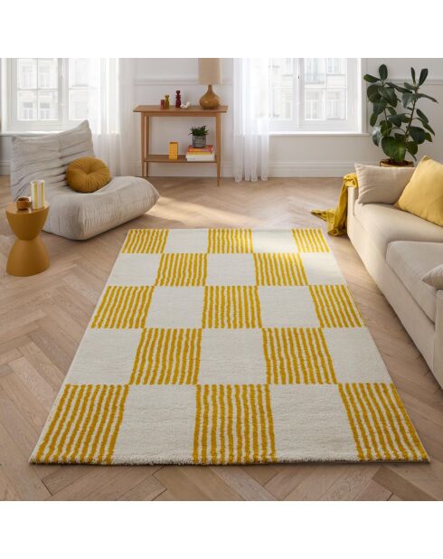 Tapis GROOVY 386 jaune