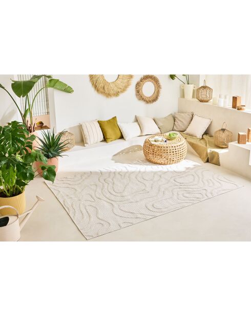 Alfombra blanca SANTORINI 985