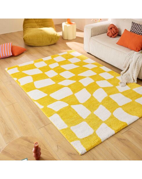 Tapis GROOVY 383 jaune