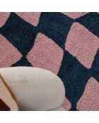 GROOVY 383 blauw/roze tapijt