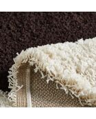Tapis shaggy Palerme 1064 marron