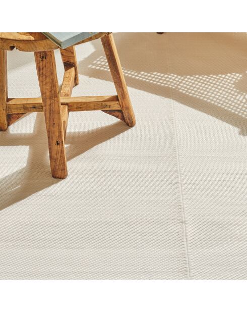 Alfombra blanca Capri 1747