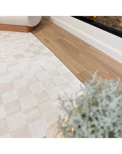 Alfombra blanca GARDEN 1036