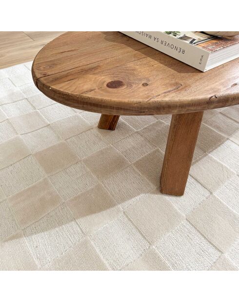 Alfombra blanca GARDEN 1036