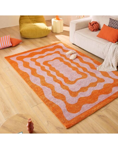 Tapis GROOVY 382 orange