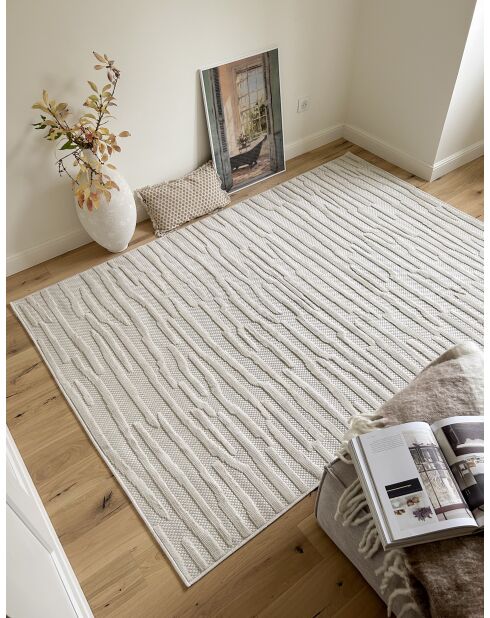 Alfombra blanca SANTORINI 990