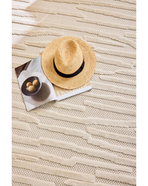 Alfombra blanca SANTORINI 990