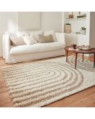Tapis shaggy Olympe 1066 beige