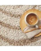 Tapis shaggy Olympe 1066 beige