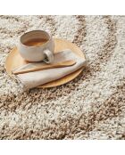 Tapis shaggy Olympe 1066 beige