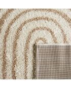 Tapis shaggy Olympe 1066 beige