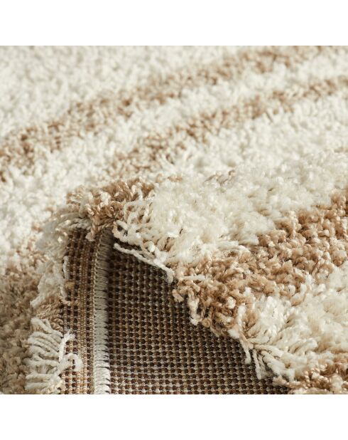 Tapis shaggy Olympe 1066 beige
