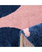 Alfombra GROOVY 385 azul/rosa