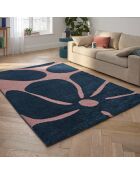 Alfombra GROOVY 385 azul/rosa