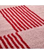 GROOVY 386 rood/roze tapijt
