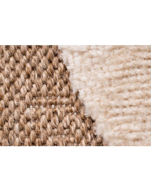 Tapis Palma 9499 marron/blanc