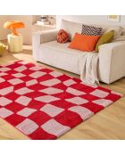 GROOVY 383 rood/roze tapijt