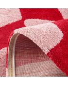 GROOVY 383 rood/roze tapijt
