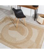 Fodera per cuscino Nature Juta 8865 beige/bianco