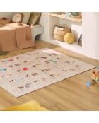 HAPPY 736 beige tapijt