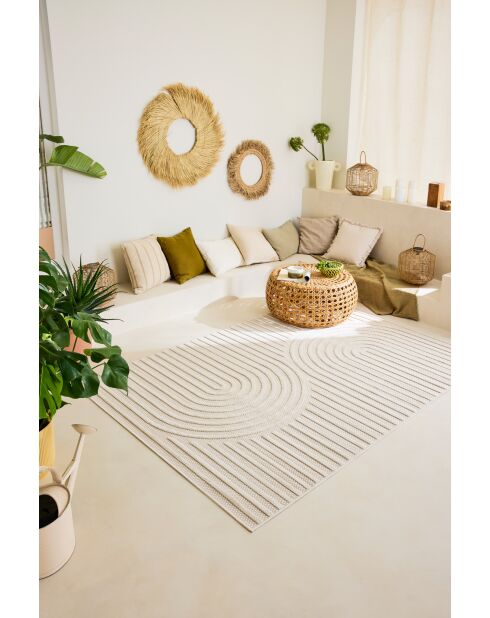 Alfombra blanca SANTORINI 986
