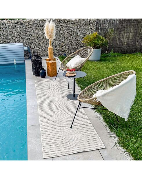 Tappeto bianco SANTORINI 986