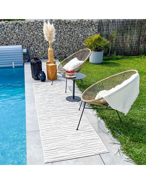 Alfombra blanca SANTORINI 990