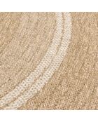 Fodera per cuscino Nature Juta 8865 beige/bianco
